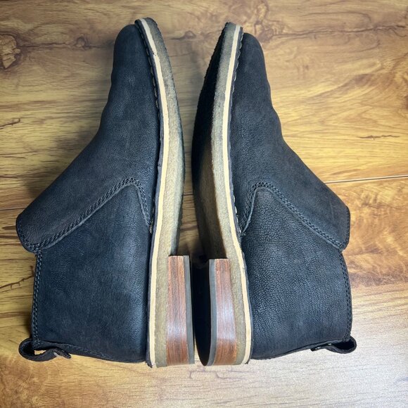 Ugg Clementine Leather Ankle Bootie Size 6 Shearling Lined Brown Zip‎ Classic - Picture 5 of 8